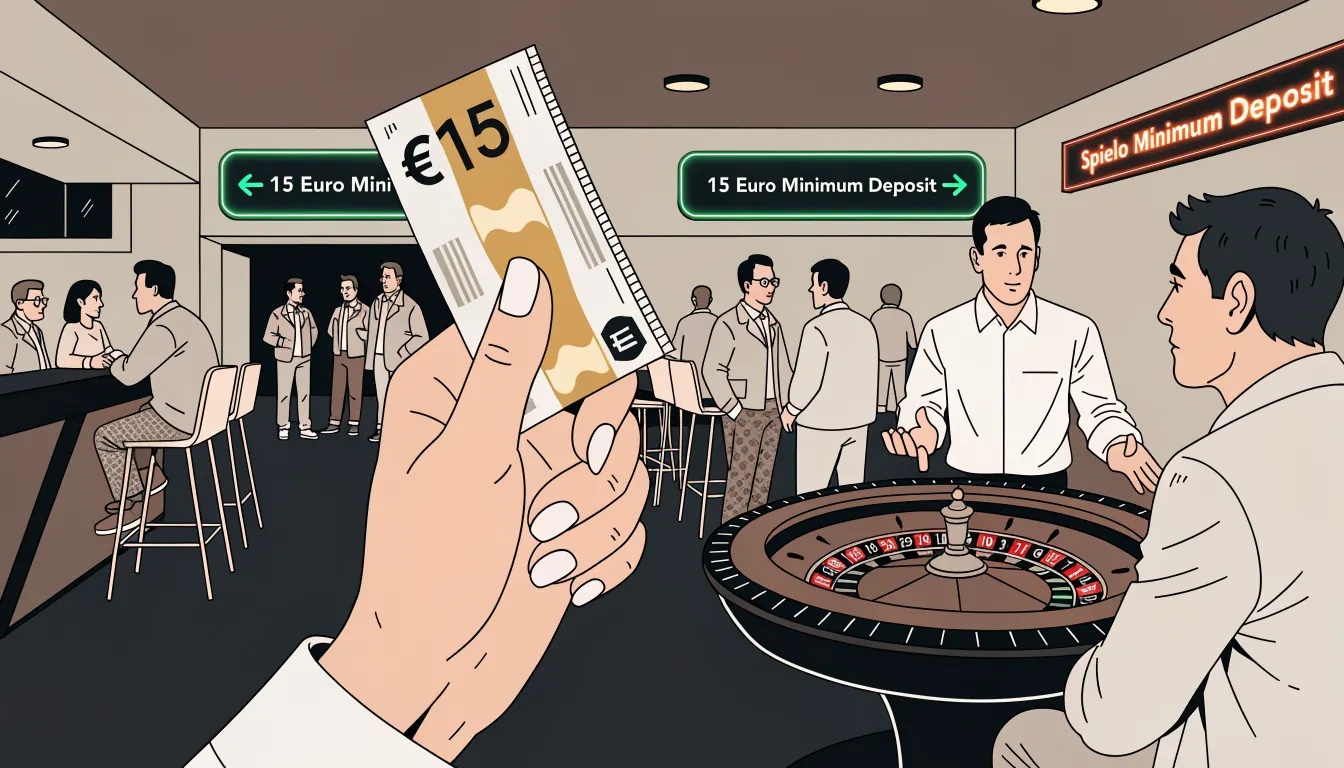 Online-Casino mit 15 Euro Mindesteinzahlung