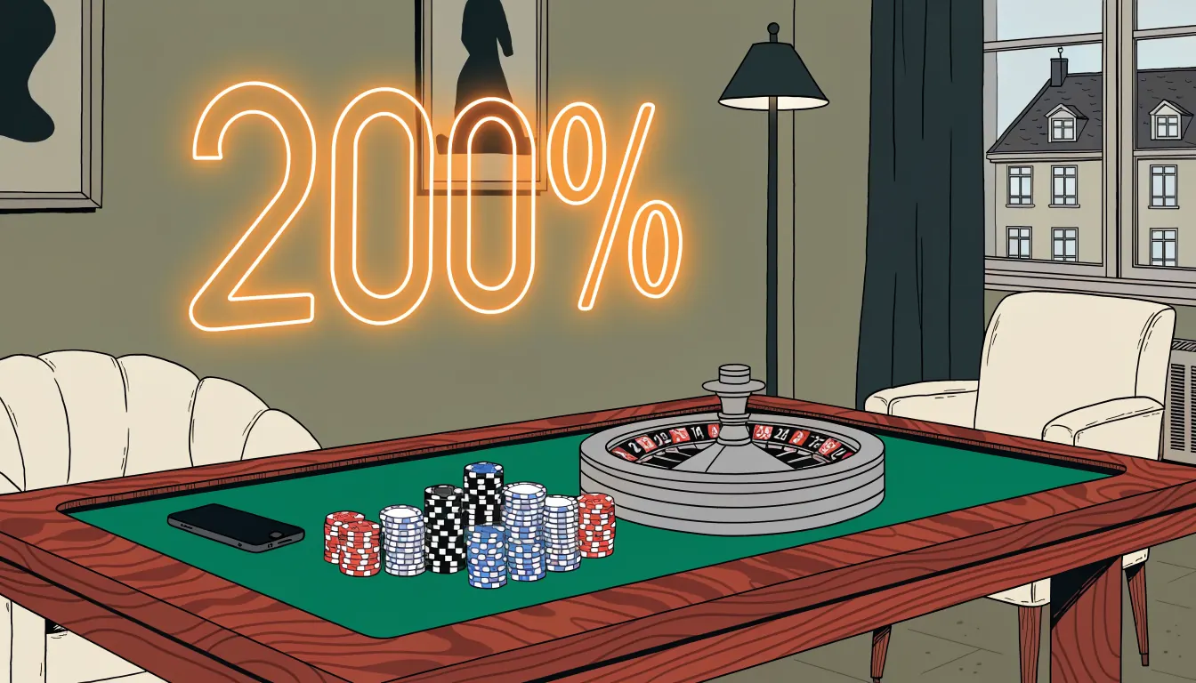 Online-Casino mit 200%-Bonus: Einzahlung und Regeln
